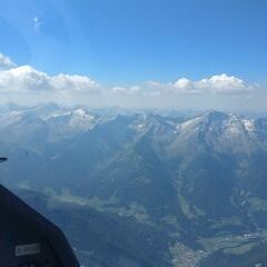Flugwegposition um 14:10:02: Aufgenommen in der Nähe von 39032 Sand in Taufers, Autonome Provinz Bozen - Südtirol, Italien in 3516 Meter